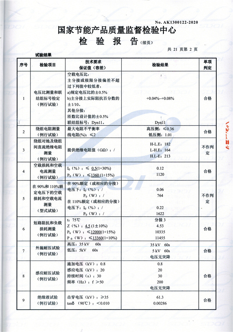 高低压试验报告-S11-1250临江临江临江油浸式变压器-2.jpg